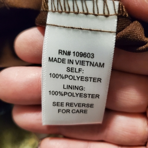 NWT Chris McLaughlin Print Tiered Midi Dress Size 6 - Picture 12 of 16